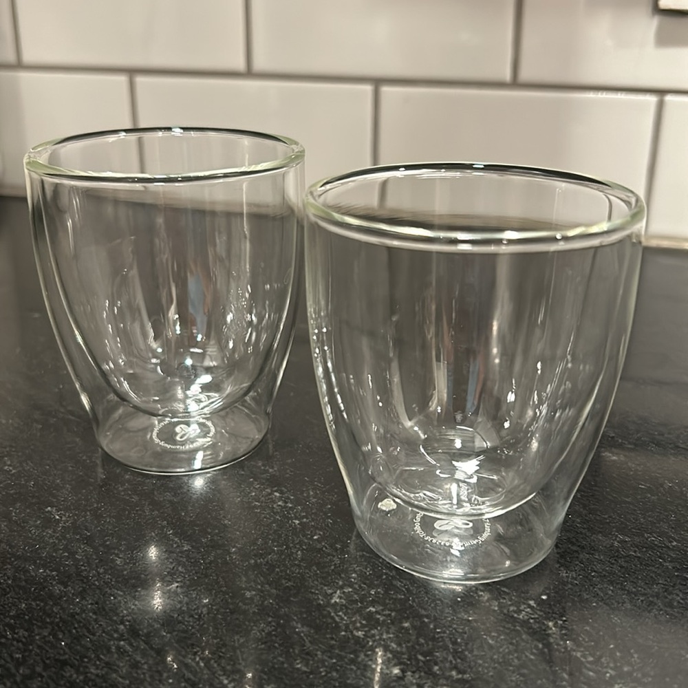 Tchibo Double-walled Coffee Cups, Set of 2